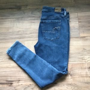 AE Hi-Rise Jeggings in Blue
